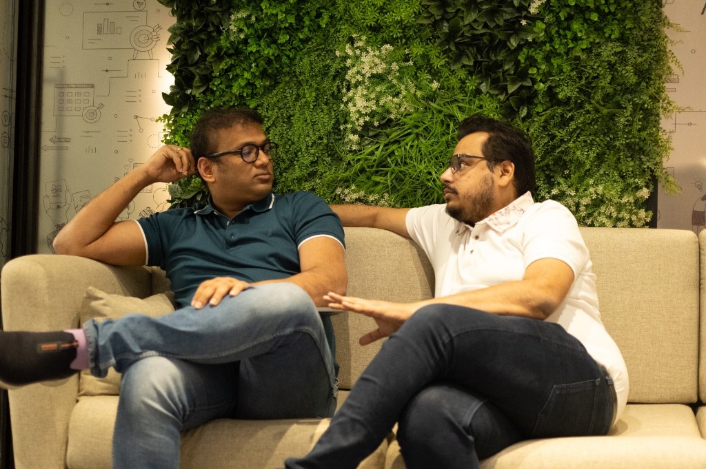 Outright Solutions developers collaborating